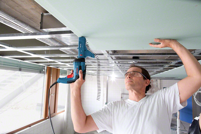 BOSCH PROFESSIONAL GSR 6-45 TE szárazépítő csavarozó + MA 55 tárfeltét - 601445101