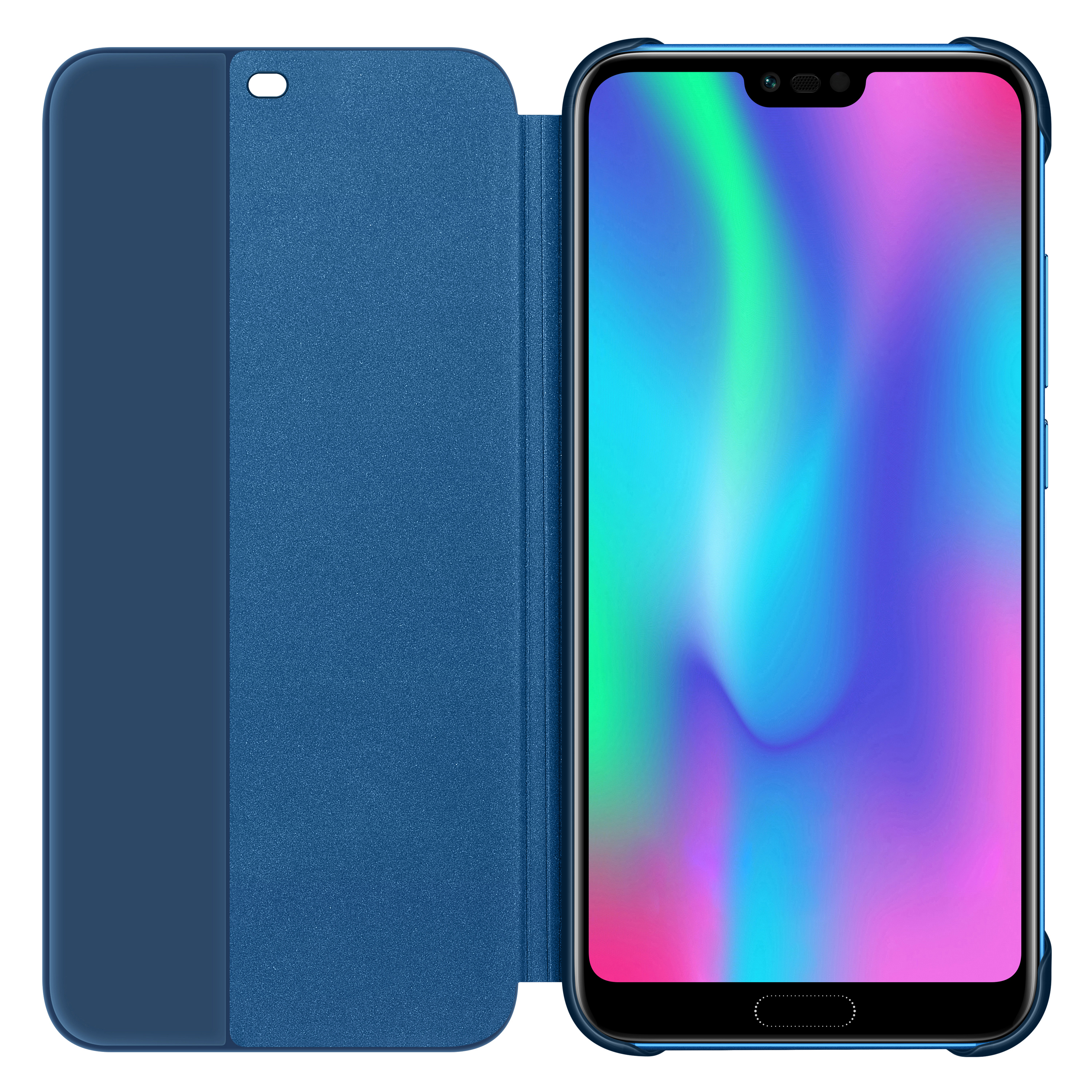 HUAWEI Flip Cover, Bookcover, Honor, Honor 10 , Blau