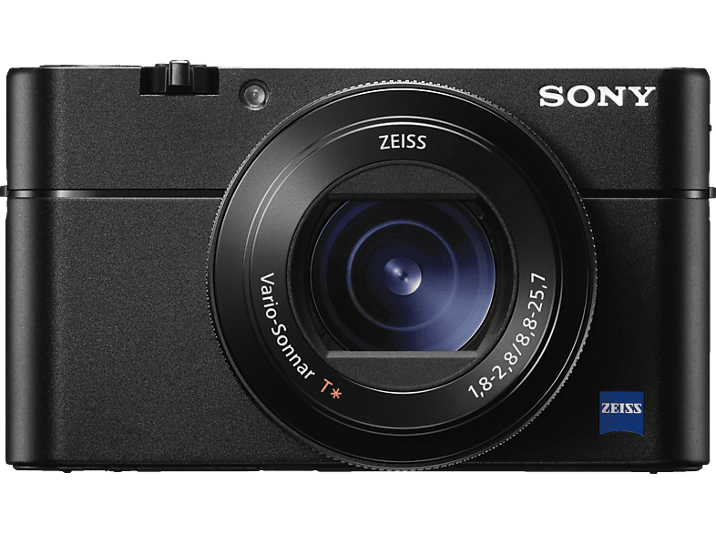 SONY Cyber-shot RX100 V 本体 SONY Cyber-shot DSC-RX100 V Zeiss NFC Digitalkamera Schwarz, 2.9x