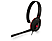 STEALTH XP-Black Widow - Casque-micro de jeu/chat mono (Noir/Rouge)