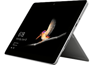 MICROSOFT Surface Go, Tablet mit 10 Zoll Display, Intel® Pentium® Gold Prozessor, 4 GB RAM, 64 GB eMMC, Intel® HD-Grafik 615, Silber