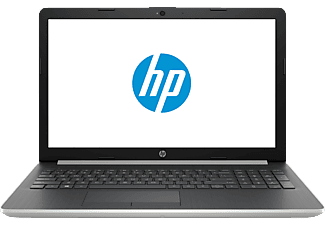 HP 15-da0345ng, Notebook mit 15,6 Zoll Display, Intel® Core™ i3 Prozessor, 4 GB RAM, 1 TB HDD, Intel® UHD-Grafik 620, Silber