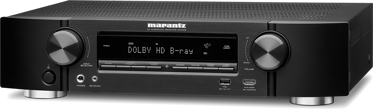 MARANTZ NR-1509 5.2 házimozi erősítő, fekete
