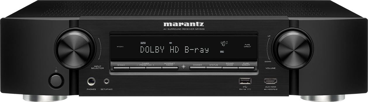 MARANTZ NR-1509 5.2 házimozi erősítő, fekete