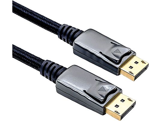 ROLINE DisplayPort Kabel - Câble displayPort (Noir)