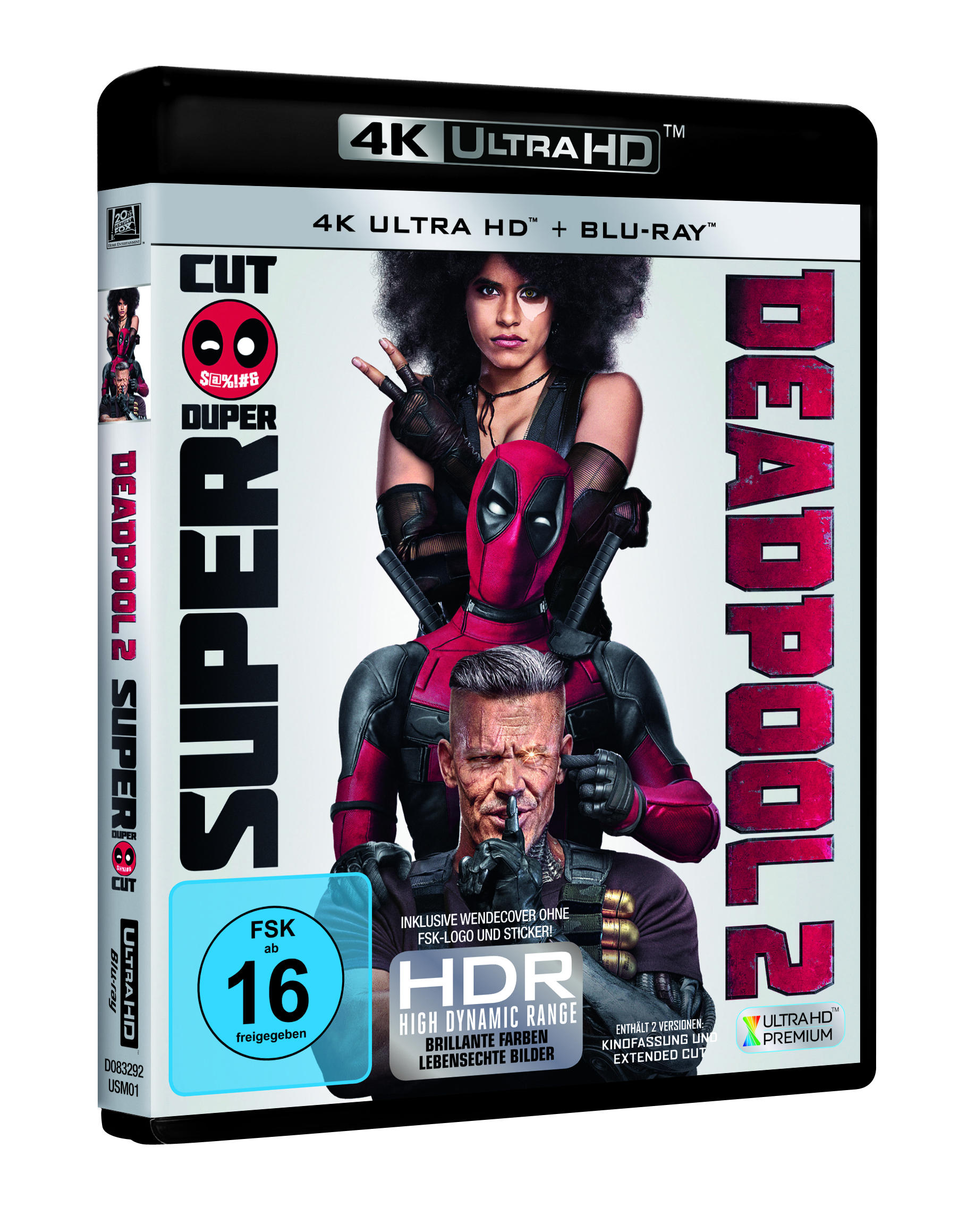 Deadpool 2 4K Ultra HD Blu-ray + Blu-ray