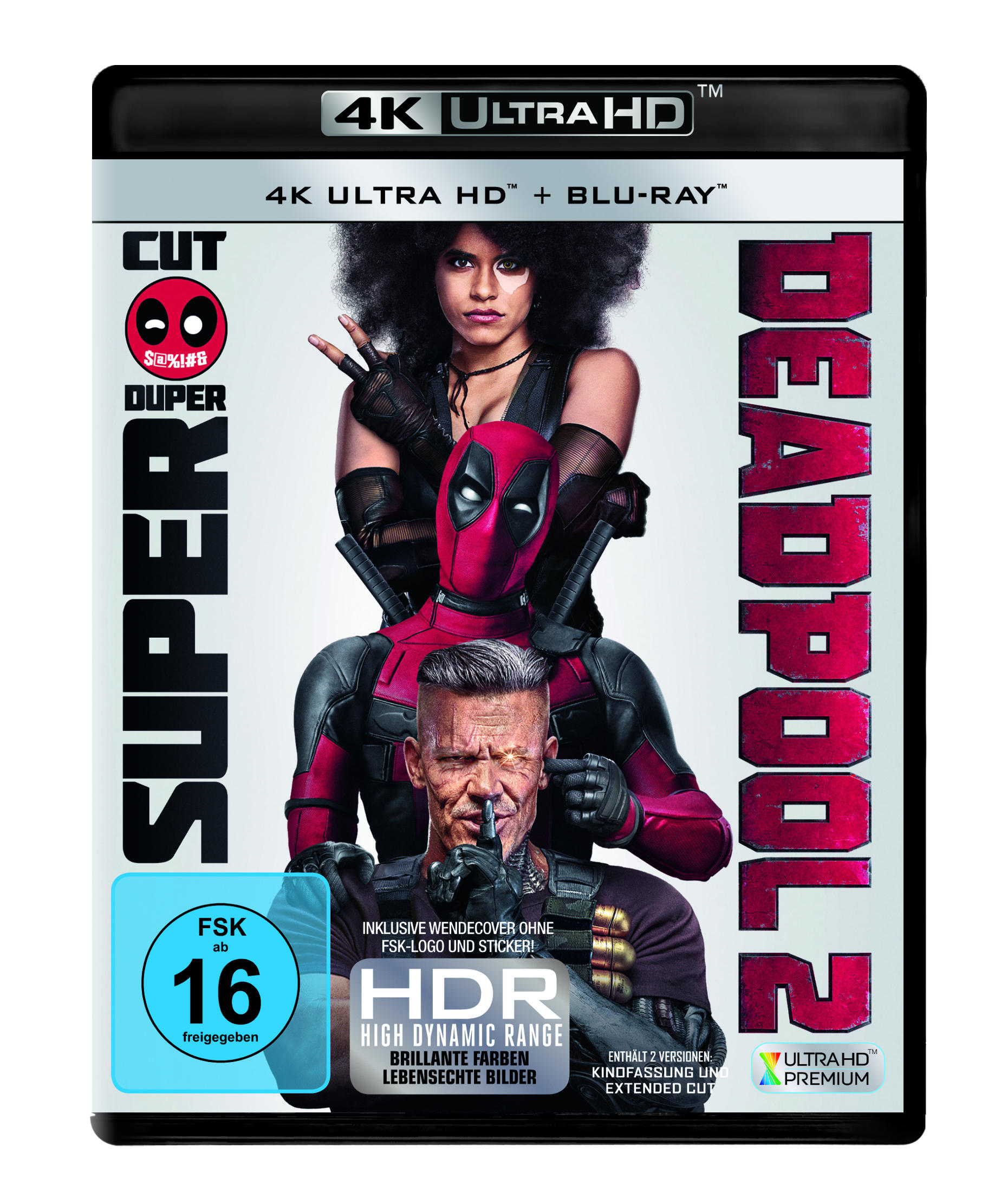Deadpool 2 4K Ultra HD Blu-ray + Blu-ray