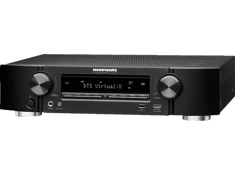 MARANTZ NR 1609 AV-Receiver (7.1 Kanäle, Schwarz)