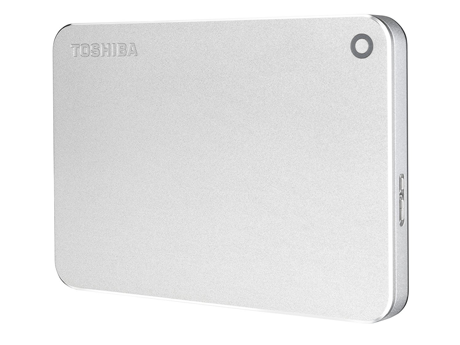 TOSHIBA Canvio Premium Festplatte, Zoll, TB 2,5 Silber HDD, 1 extern