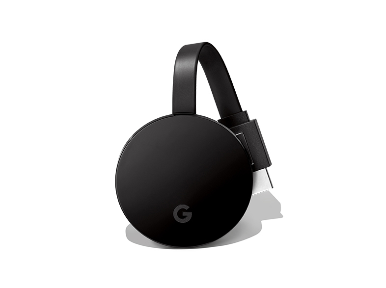 GOOGLE Chromecast Ultra Streaming Player, Schwarz