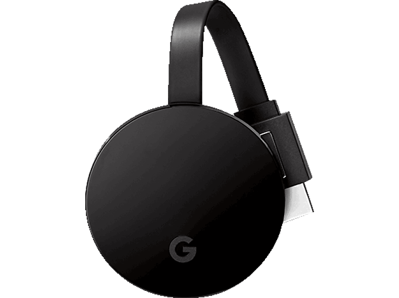 GOOGLE Chromecast Ultra Streaming Player, Schwarz