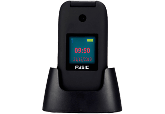 FYSIC GSM Senior Klap FM-9260 Zwart (FM-9260)