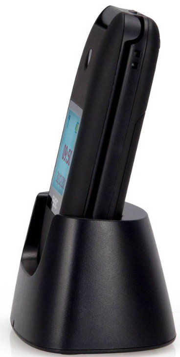 FYSIC GSM Senior Klap FM-9260 Zwart (FM-9260)