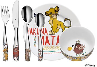 WMF 12.8604.9009 Lion King 6-tlg. - Besteck-Set (Mehrfarbig)