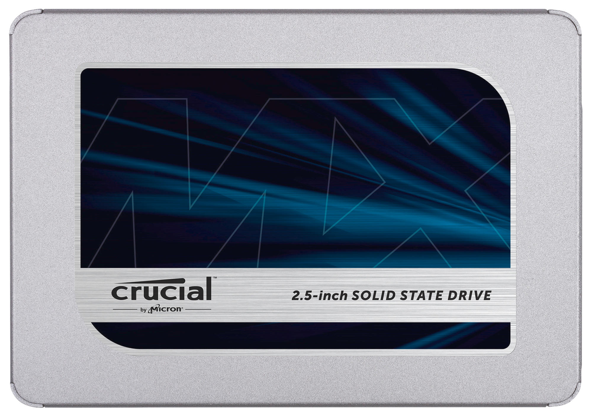 Disco duro SSD de 500 GB - Crucial MX500, 2.5", Velocidad lectura 560 MBs, Velocidad escritura 510