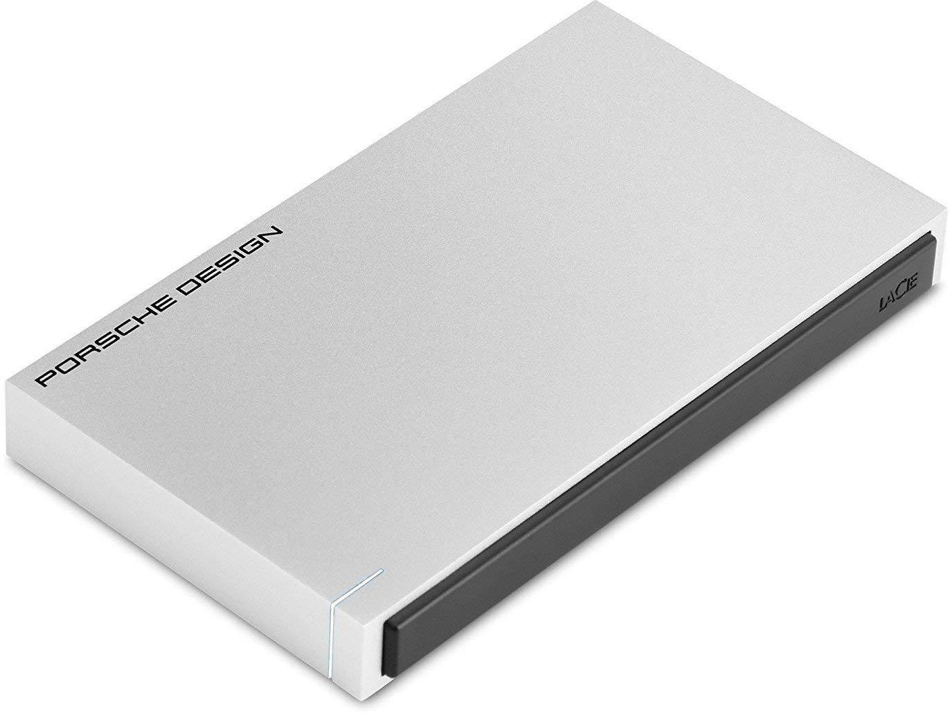 LACIE Porsche Design Mobile Drive Festplatte, 1 TB HDD, 2,5 Zoll, extern, Platin