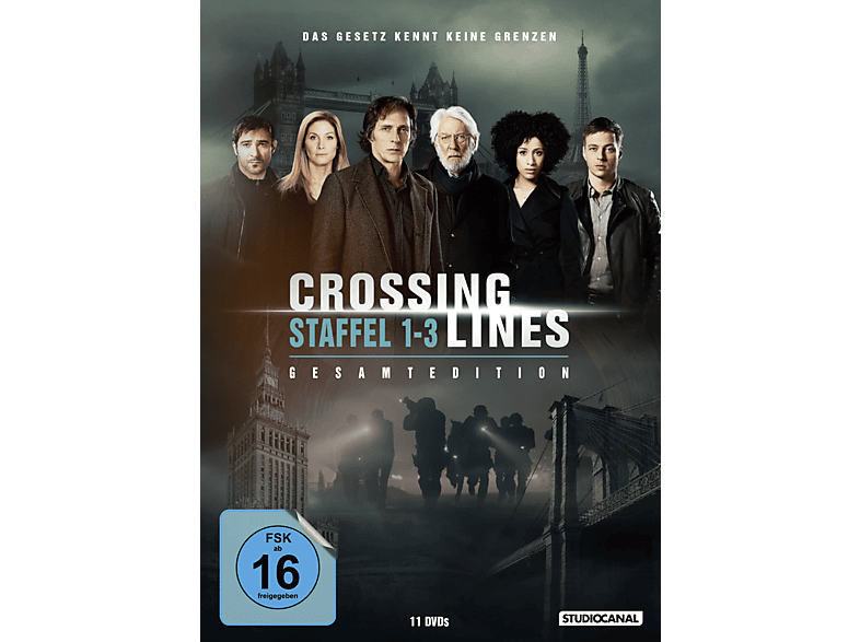 Crossing Lines - Staffel - 1.-3. DVD Gesamtedition