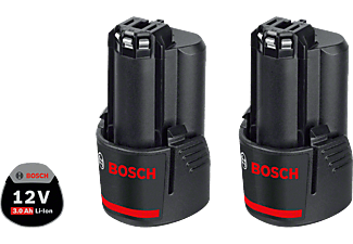 BOSCH PROFESSIONAL Twin pack 2x GBA 12V 3,0 Ah akku - 1600A00X7D