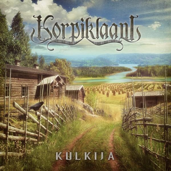 Albumcover mit einer ländlichen Szene. Ein Holzzaun, Häuser und eine Krähe sind im Bild.