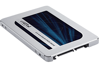 CRUCIAL MX500 Festplatte, 500 GB SSD SATA 6 Gbps, 2,5 Zoll, intern