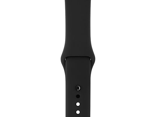 APPLE Watch Series 3 42mm spacegrijs aluminium / zwart sportbandje