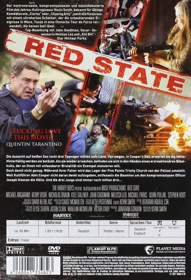 Red State DVD