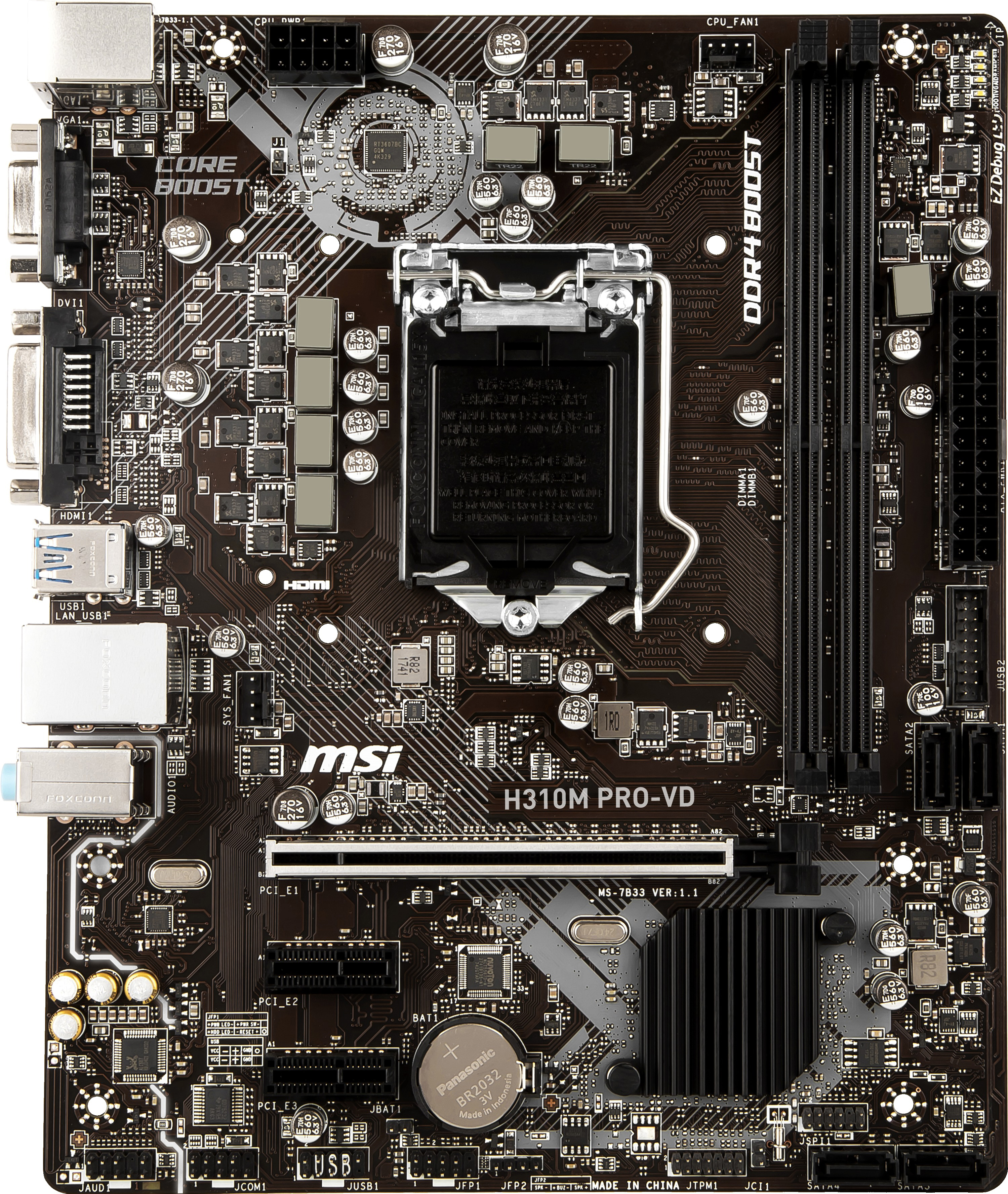 MSI H310M Pro-D Mainboard