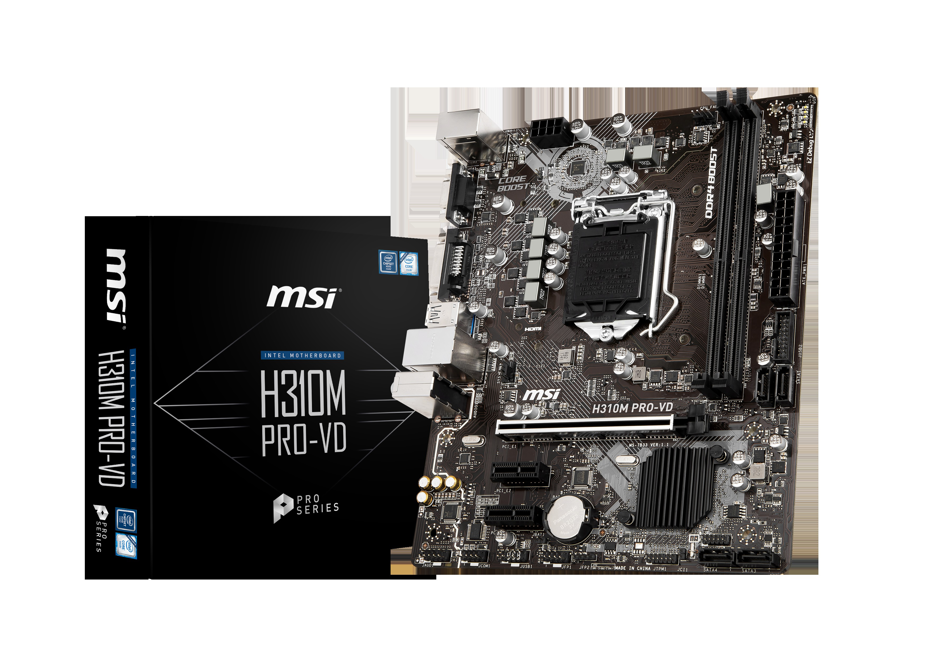 MSI H310M Pro-D Mainboard