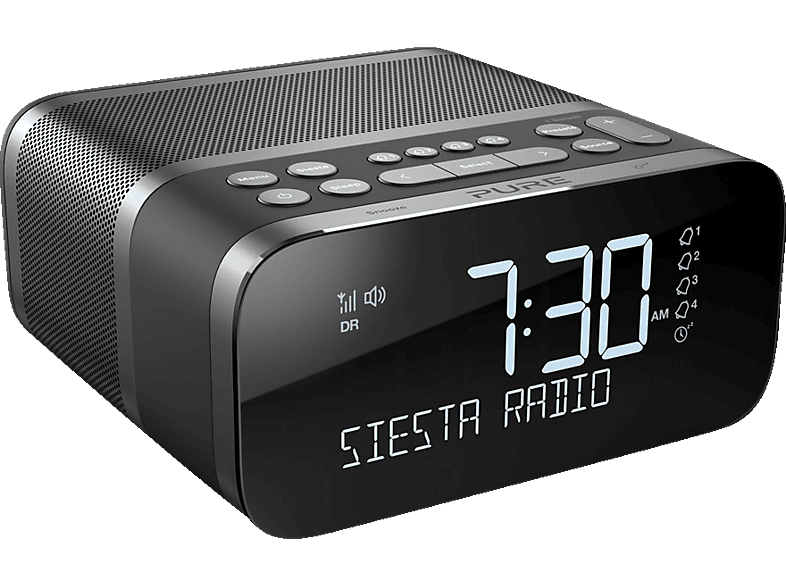 Radio-Wecker PURE 149584 Siesta S6 Radio-Wecker, DAB, DAB+, FM, AM