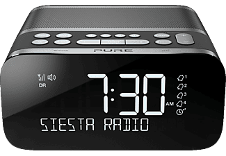 Radio-Wecker PURE 149584 Siesta S6 Radio-Wecker, DAB, DAB+, FM, AM