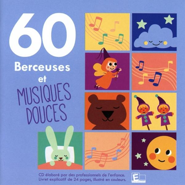 VARIOUS - 60 Berceuses douces - musiques (CD) et