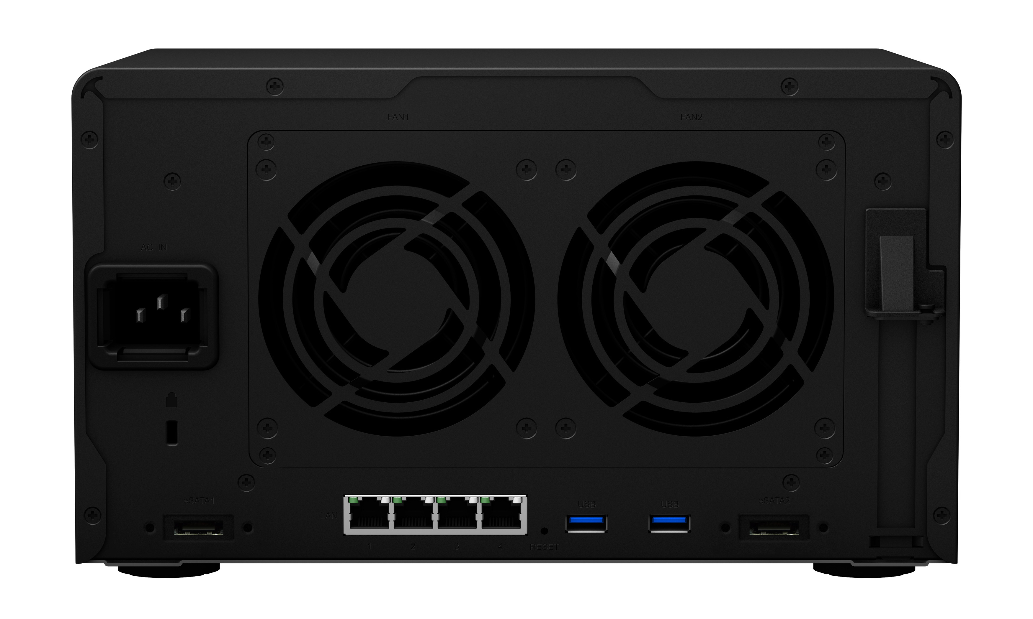 SYNOLOGY DiskStation DS1618+ NAS-System 3,5 Zoll Anzahl Festplattenschächte: 6 Schwarz}