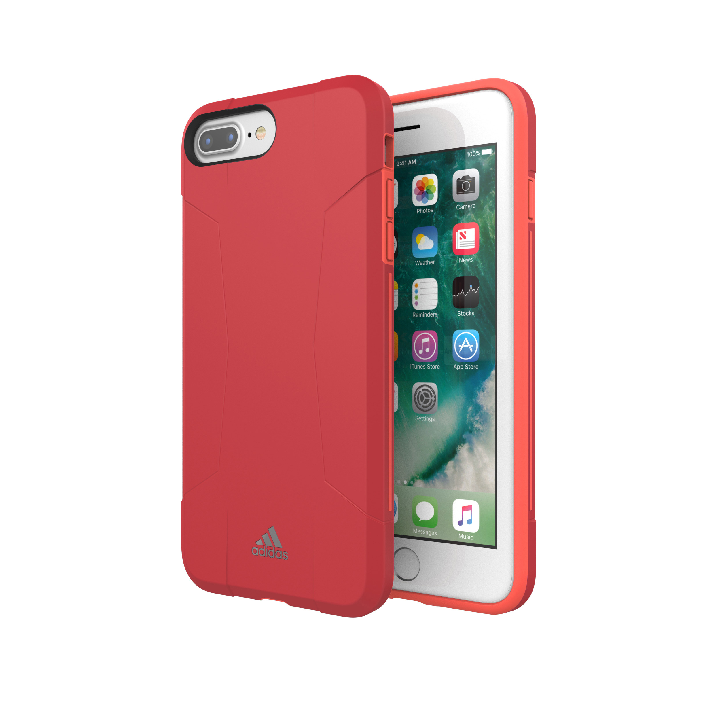 ADIDAS SPORT 29590, Backcover, Apple, iPhone 6, iPhone 6s, iPhone 7, iPhone 8, Pink