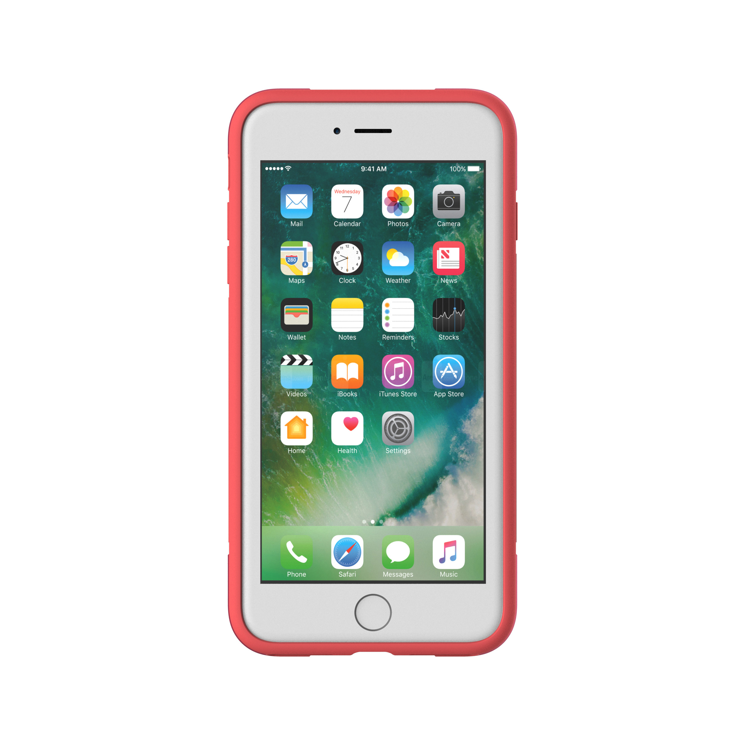 ADIDAS SPORT 29590, Backcover, Apple, iPhone 6, iPhone 6s, iPhone 7, iPhone 8, Pink