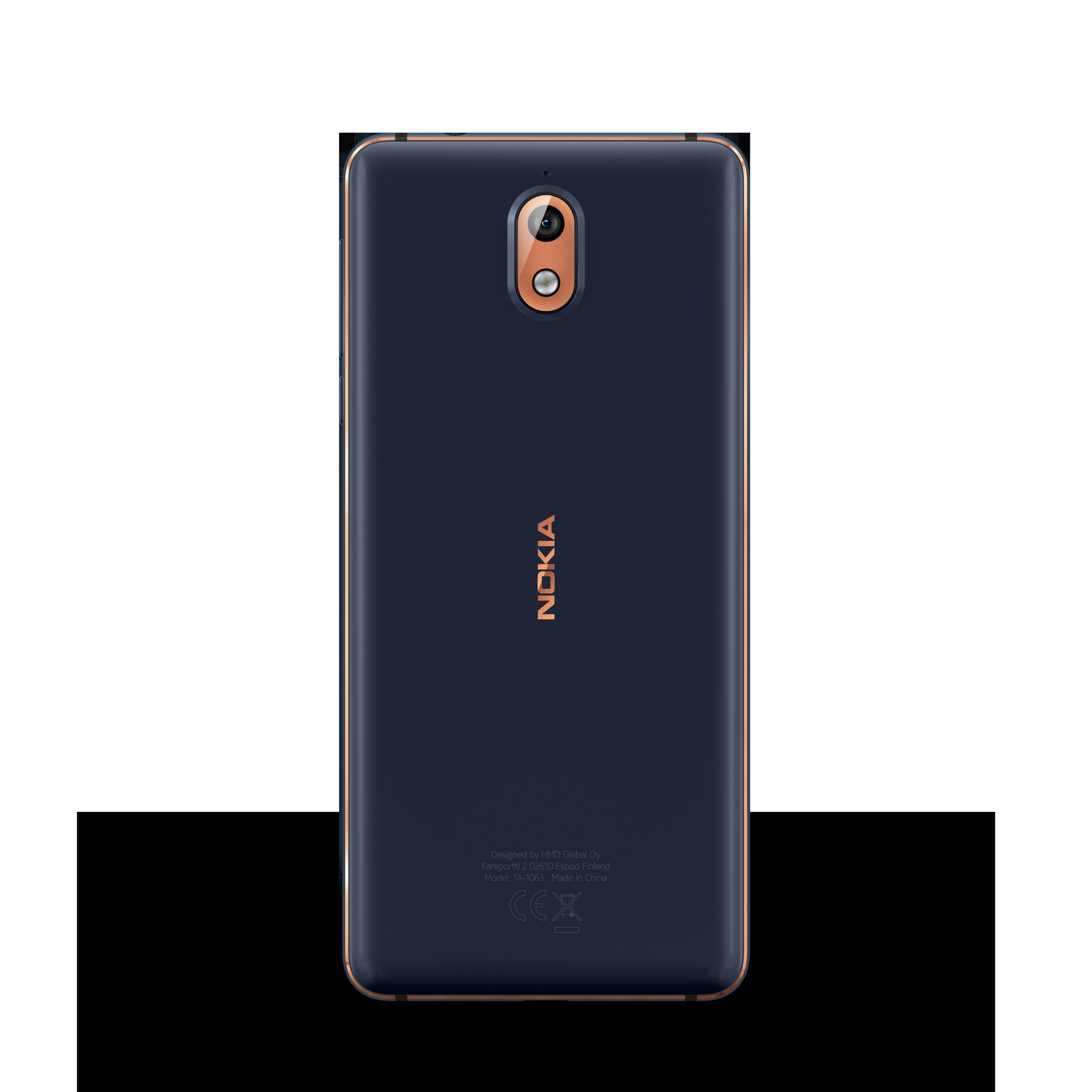 NOKIA 3.1 16 GB Blau/Kupfer Dual SIM