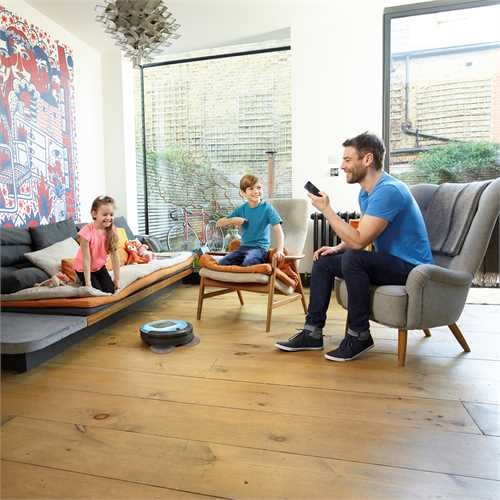 BLACK+DECKER RVA 425 B Smart Tech LED Saugroboter