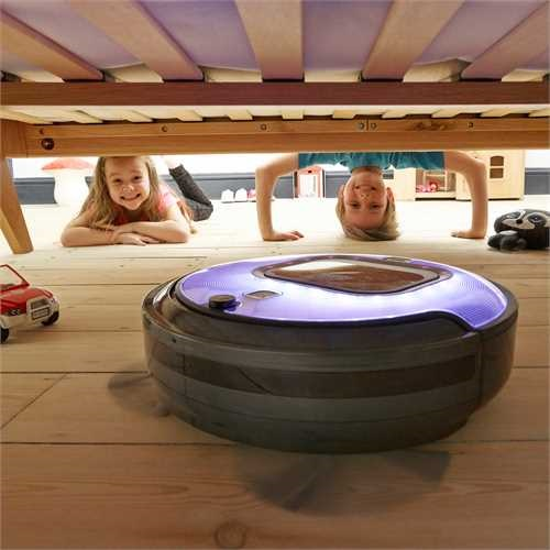 BLACK+DECKER RVA 425 B Smart Tech LED Saugroboter
