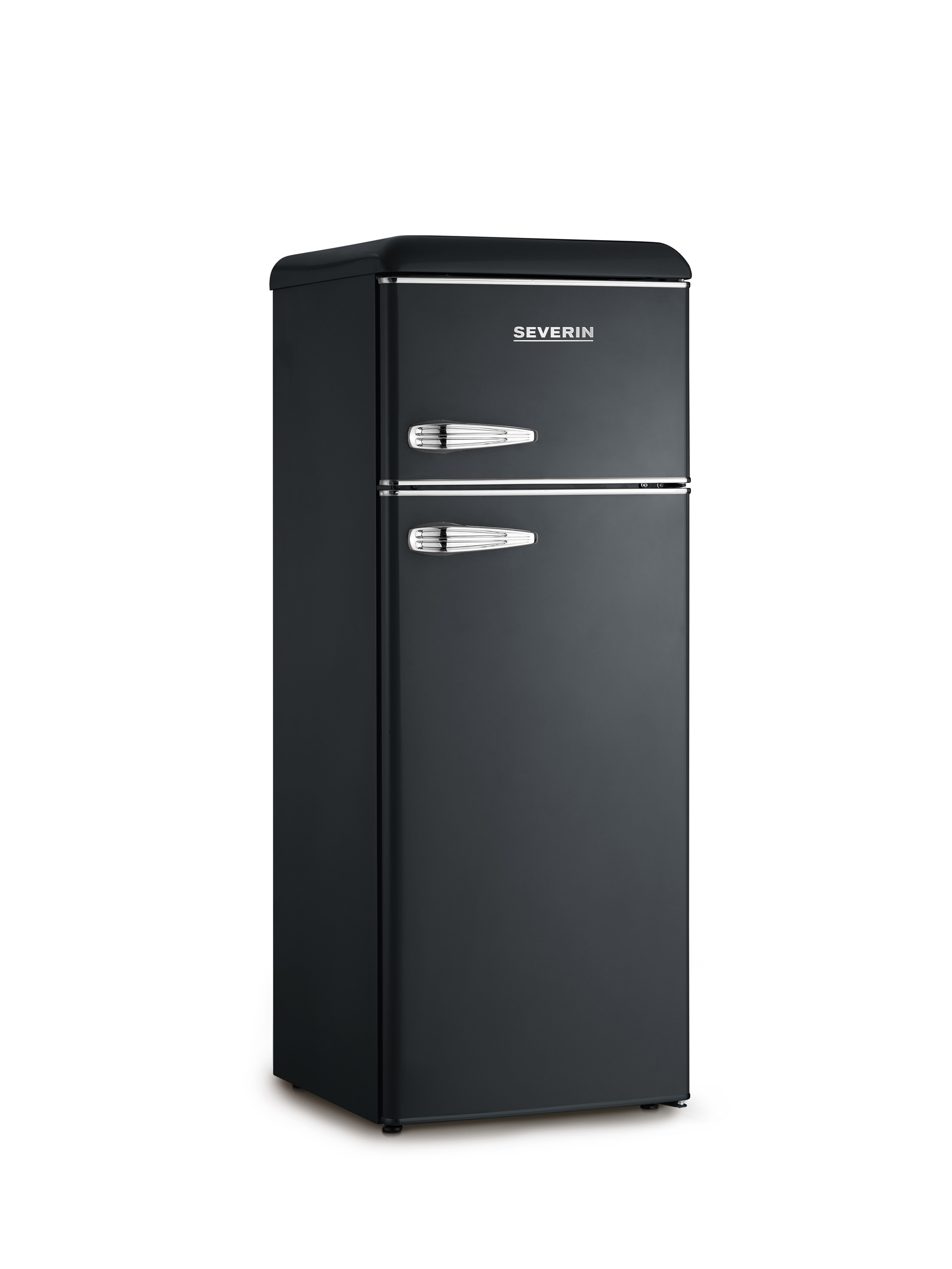 SEVERIN KS 9957 Kühlgefrierkombination (E, 209 l, 148 mm hoch, Schwarz)