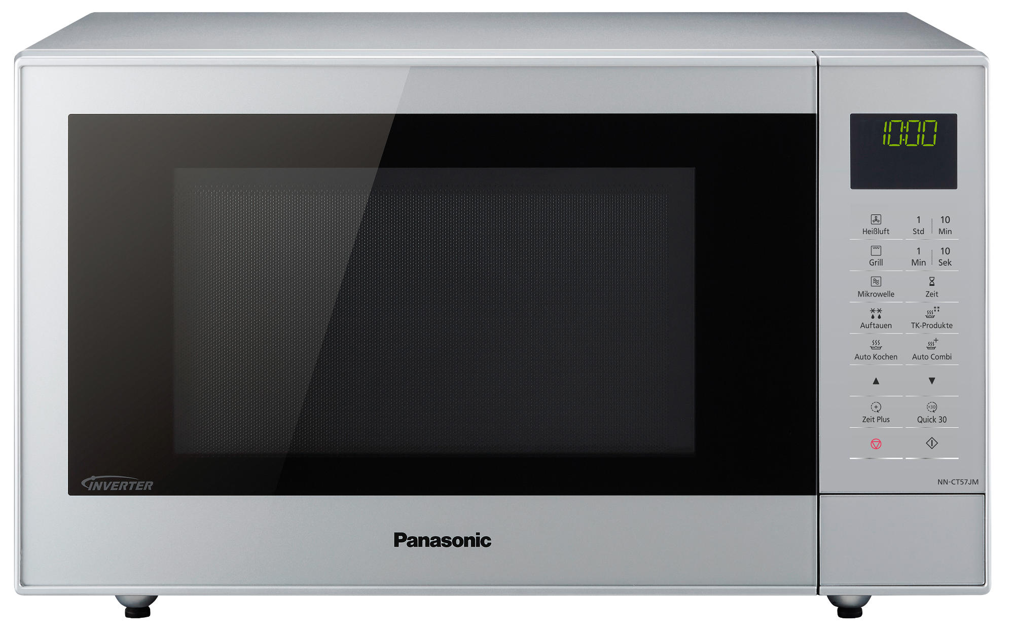 PANASONIC NN-CT 57 JMGPG, Mikrowelle Heißluftfunktion) Watt, (1000 Grillfunktion