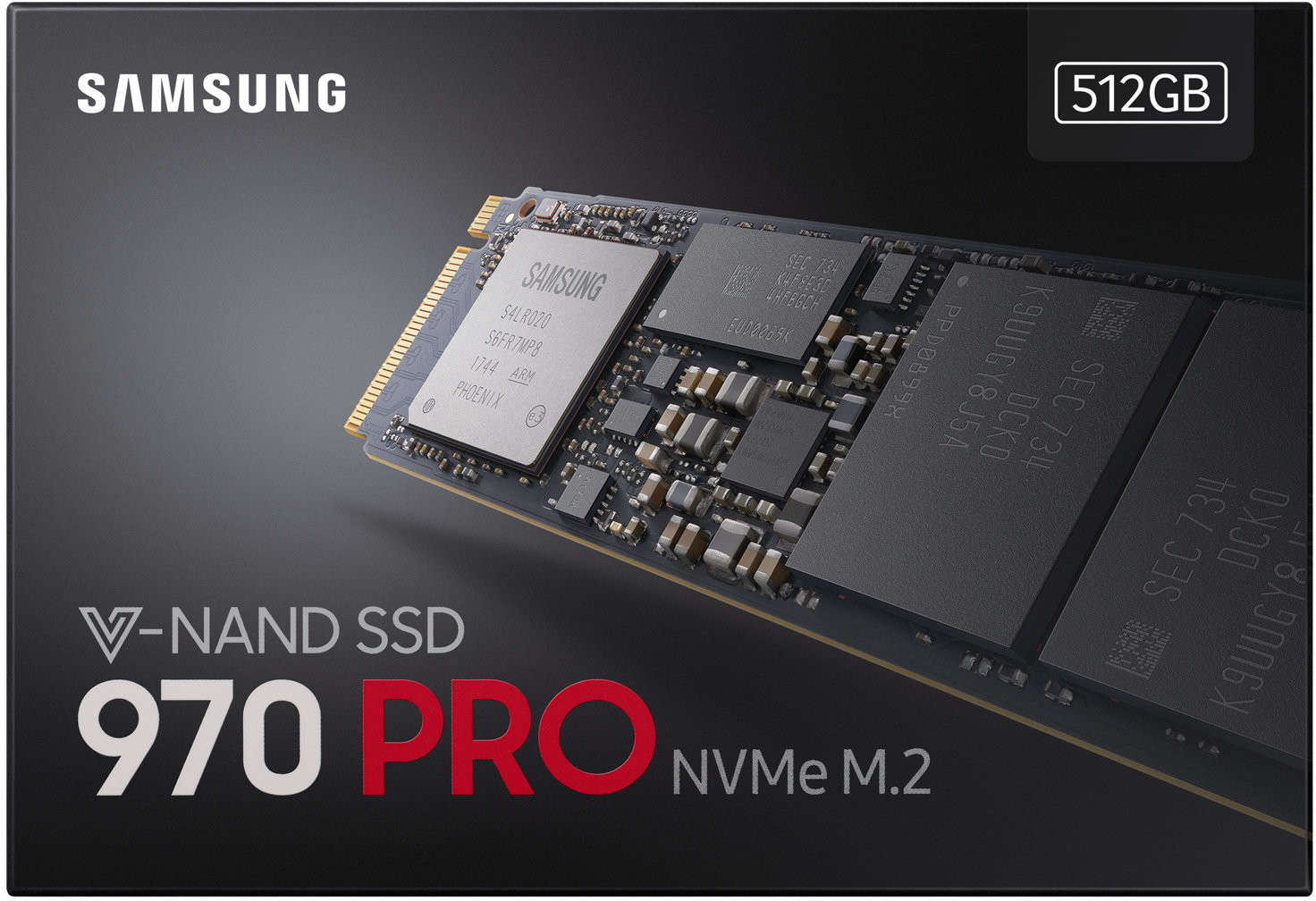 SAMSUNG Interne SSD-schijf 512 GB V-Nand M.2 (MZ-V7P512BW