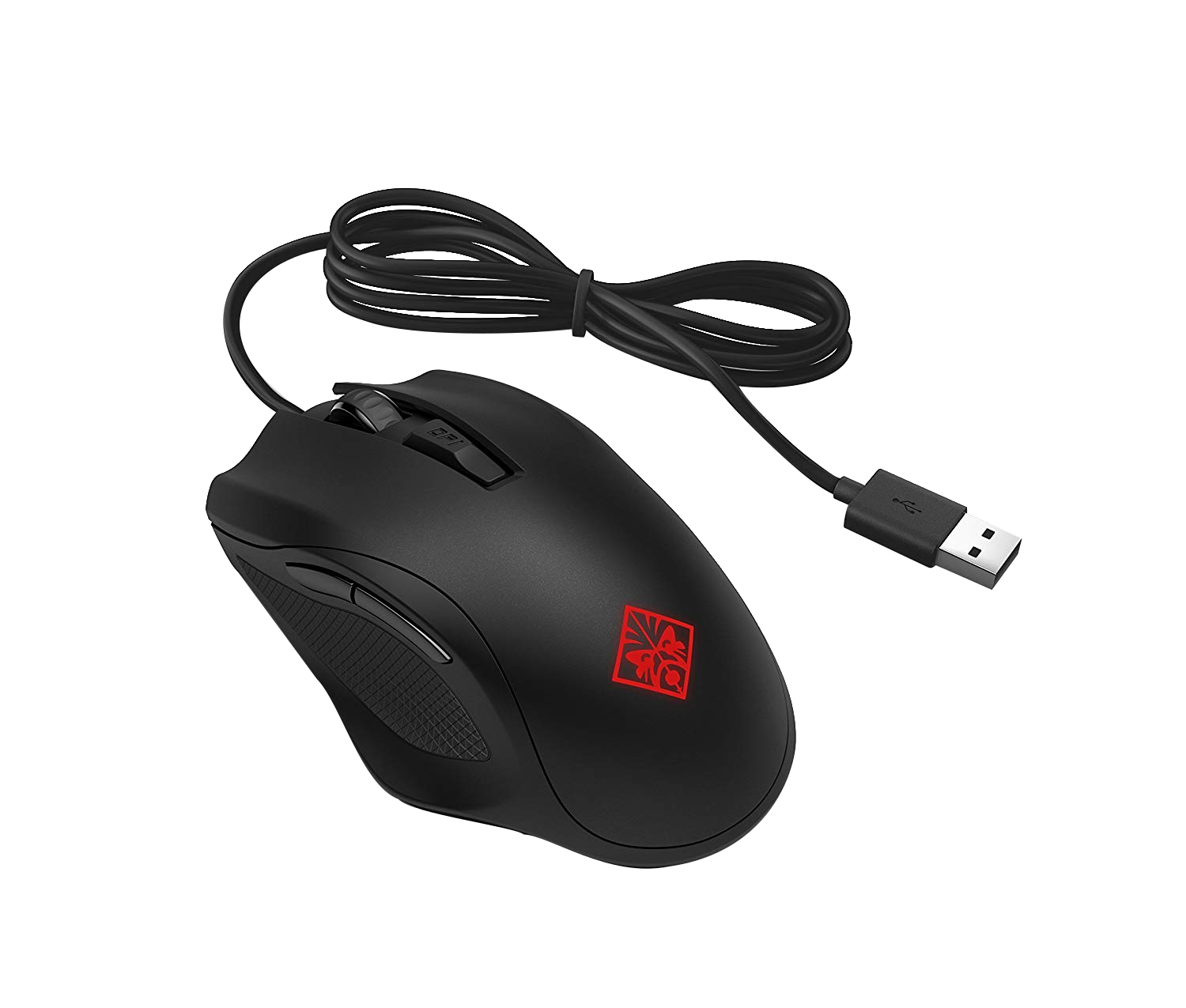 HP Gaming Maus Omen 400, kabelgebunden, schwarz (3ML38AA)