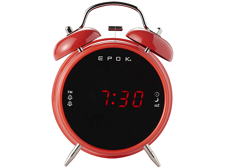 BIGBEN Wekkerradio Epok Rood (RR90EPOKR)