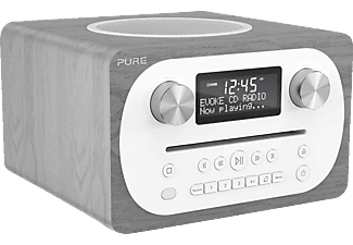 PURE Evoke C-D4 Digitalradio, Digital Radio, DAB+, DAB, FM, Bluetooth, Grau