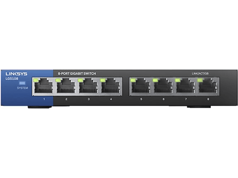 LINKSYS 8-ports Switch Business Gigabit (LGS108-EU-RTL )