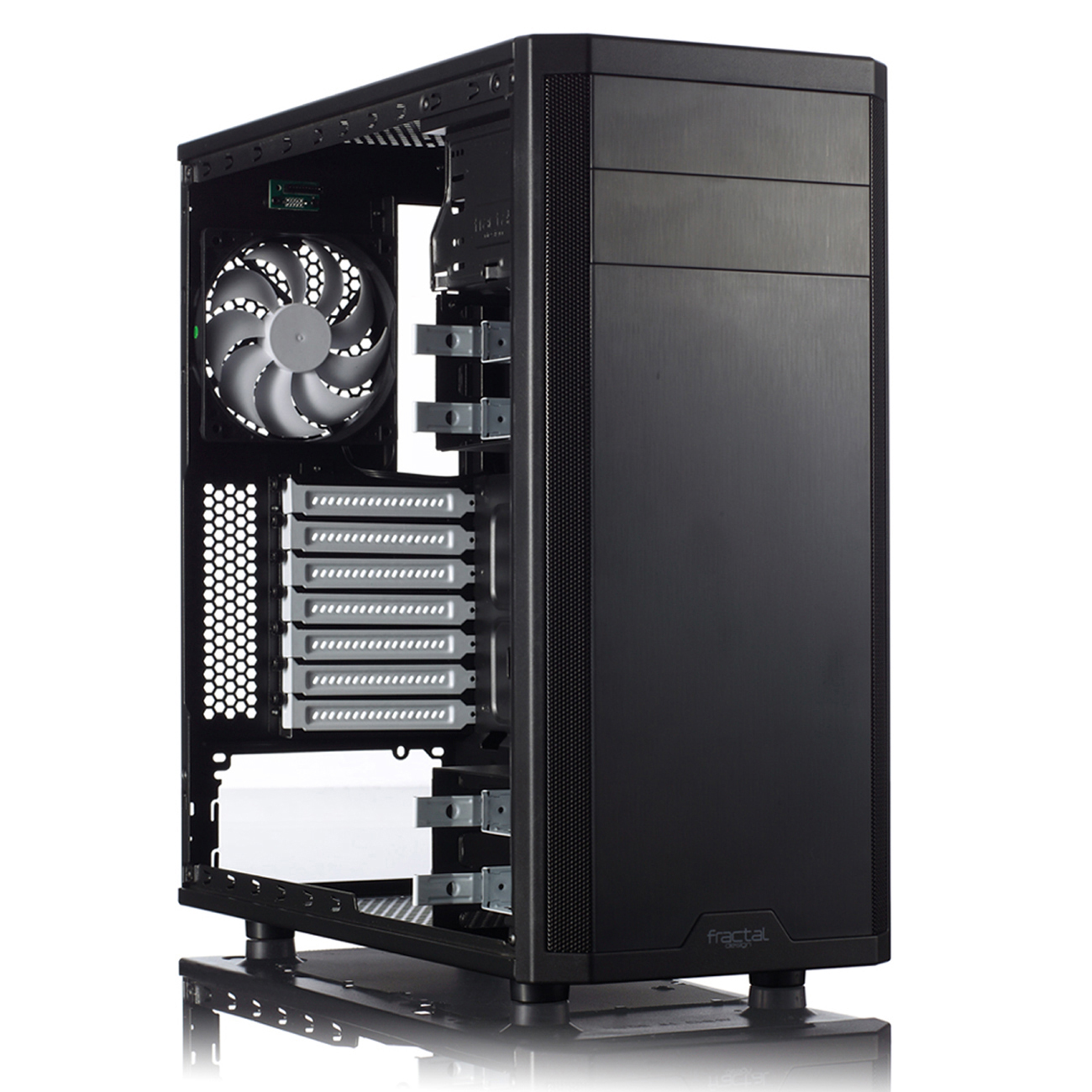 FRACTAL DESIGN Core 2500 BL PC-Gehäuse, schwarz