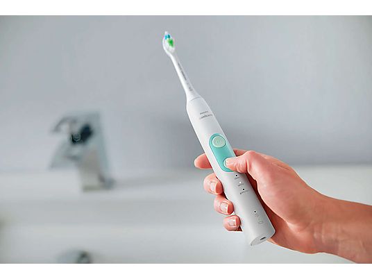 PHILIPS SONICARE ProtectiveClean 5100 HX6857/28 - Brosse à dents sonique électrique (Blanc)