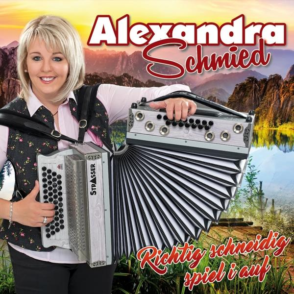 Alexandra i Schmied - Richtig auf spiel (CD) - schneidig