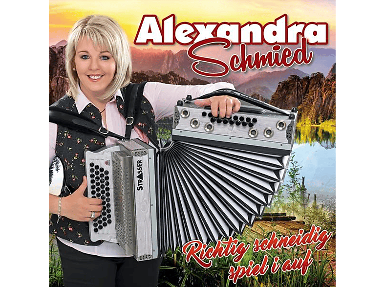 Alexandra i Schmied - Richtig auf spiel (CD) - schneidig