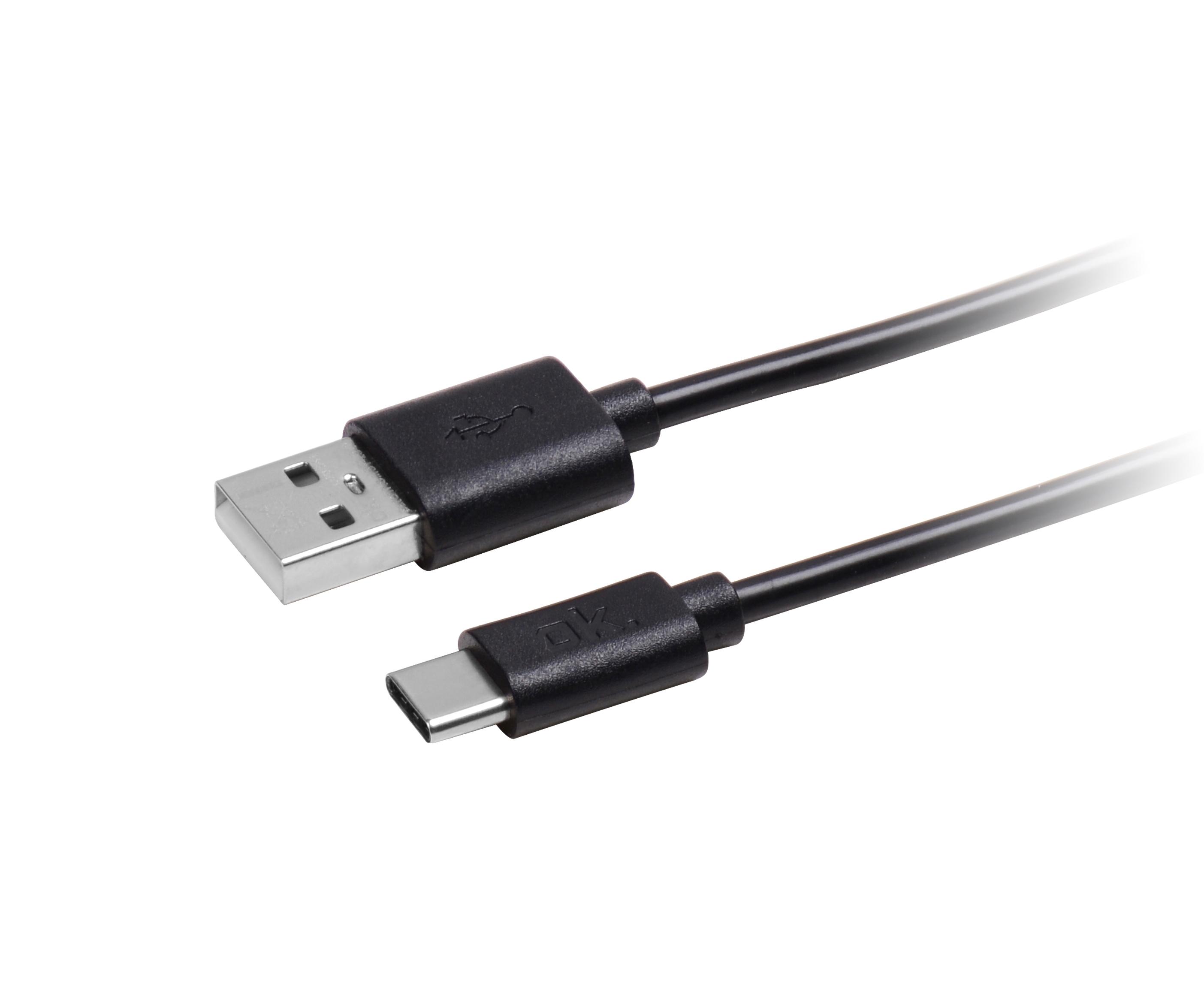 OK. USB-C m, OZB-541, 1 USB-Kabel, 2.0, Schwarz