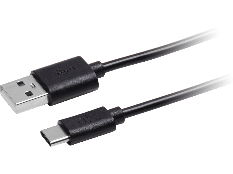 1 Schwarz USB-Kabel, OK. OZB-541, 2.0, m, USB-C
